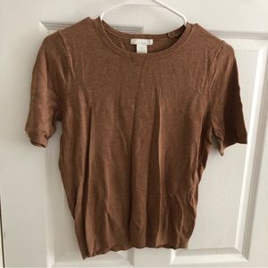 Brown H&M shirt